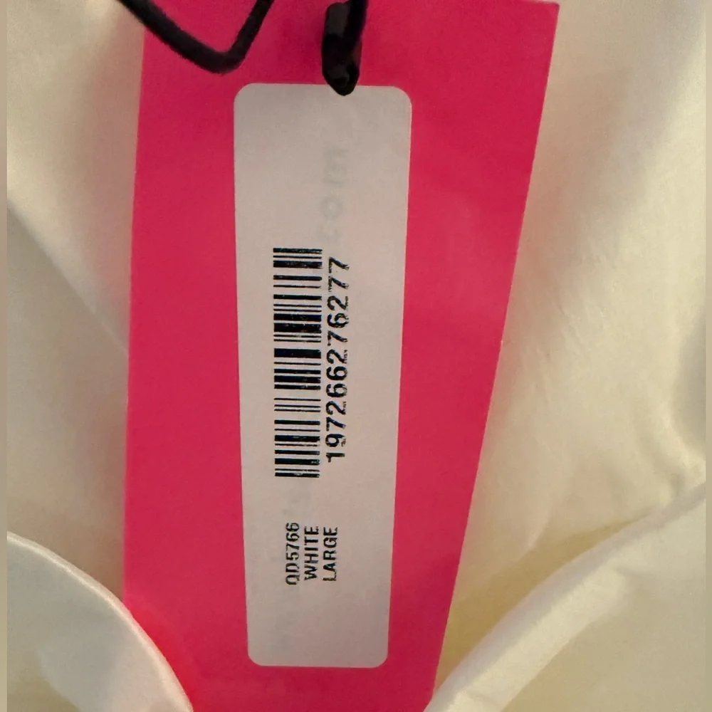 Betsey Johnson White Strapless Ruched Mini Dress - Picture 5 of 12